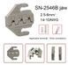 SN-2546B AWG 14-10 (2.5...6 мм2) прес форма для кліщів роз'ємів типу MC4 сонячних панелей 6837-2 фото 4
