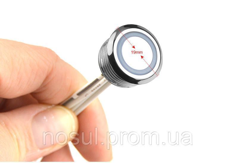 Диммируемая сенсорная кнопка 5V-30V (2А) с подсветкой для LED освещения (светодиодной ленты) Dimmer 12V Touch 5472 фото
