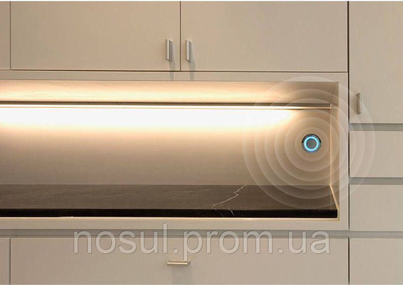 Диммируемая сенсорная кнопка 5V-30V (2А) с подсветкой для LED освещения (светодиодной ленты) Dimmer 12V Touch 5472 фото