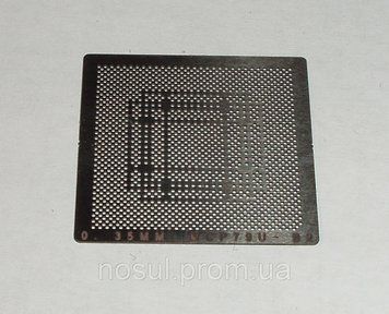 BGA шаблони Nvidia 0.35 mm MCP79U-B2 трафарети для реболлу реболінг-набір відновлення паяння ремонт прямого 4095 фото
