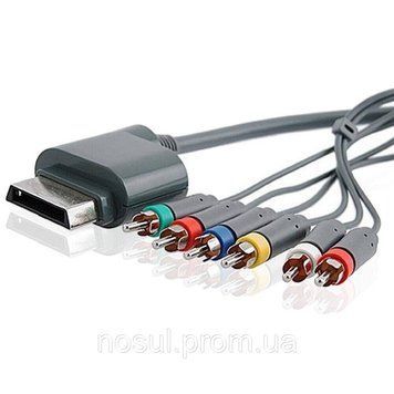 Xbox 360 кабель HD AV компонентный (6 RCA) 1730 фото