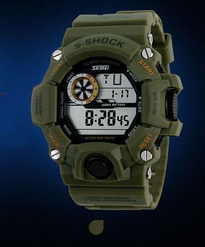 Наручные армейские часы SKMEI S-Shock 1019 3221 фото
