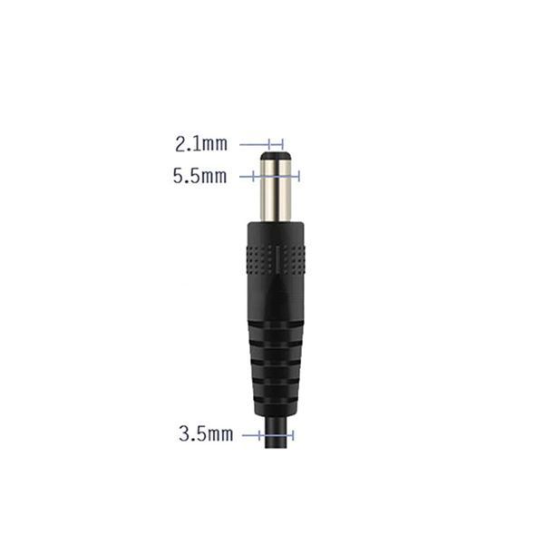 Кабель USB - міні джек 5.5 мм (mini jack) для підведення живлення 5В від USB порту 91 фото