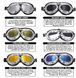 Мото очки RED BARON стимпанк хром (цвет линз: серебро) Silver Lens RED BARON авиатор Aviator-Style Red Baron Motorcycle Riding Goggles 0423-2 фото 6