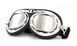 Мото очки RED BARON стимпанк хром (цвет линз: серебро) Silver Lens RED BARON авиатор Aviator-Style Red Baron Motorcycle Riding Goggles 0423-2 фото 7