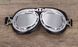 Мото очки RED BARON стимпанк хром (цвет линз: серебро) Silver Lens RED BARON авиатор Aviator-Style Red Baron Motorcycle Riding Goggles 0423-2 фото 9