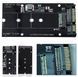 S103-5A&nbsp;Адаптер-перехідник SSD NGFF M.2 (B Key, 2230/2260/2280) &mdash; SATA 15+7 (у корпусі 2,5") !!! УВАГА: НЕ ПІДХОДИТЬ ДЛЯ M.2 NVMe SSD (M-Key)!!  Цей адаптер-конвертер дає змогу легко перетворити ваш M.2 (B-Key) SSD-накопичувач на стандартний 2.5-дюймовий  8155 фото 6
