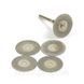 Dremel набор пил (10 шт) 30 mm + 2 вала круги отрезные алмазные D30 с держателем на дремель гравер 7412 фото 3