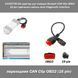 Адаптер для сканера Renault CAN Clip OBD2 16 pin (оригінал) 21820758-0A кабель Auto Diagnostic interface 3395 фото 1