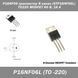 P16NF06 транзистор N канал (STP16NF06L) TO220 MOSFET 60 В, 16 А 5137 фото 1