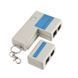 Тестер для проверки RJ45/RJ11 компьютерных интернет кабелей МИНИ mini для витой пары телефонного кабеля сетево 41 фото 1