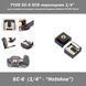 YYDS SC-6 SC6 перехідник 1/4 дюйма для встановлення спалаху на штатив черевик Hotshoe FLASH Tripod 3453 фото 1