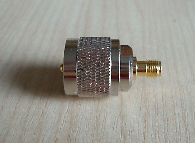 Переходник SMA female - PL259 SO239 UHF male 5224 фото
