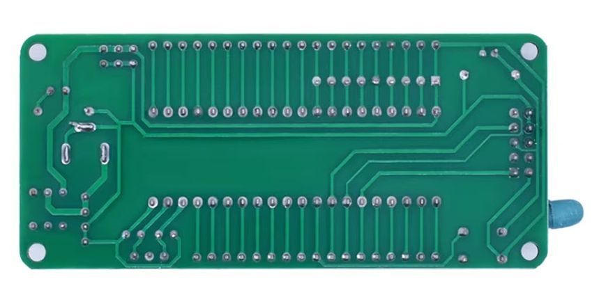51 8051 AVR Board MCU (40 pin)&nbsp;минимальная системная плата &mdash; универсальная отладочная плата для микроконтроллеров AT89S52 STC11/10X 7808-2 фото