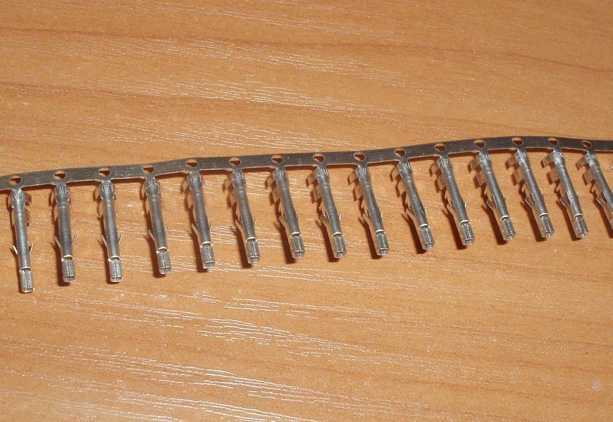 5557-21RT Dupont "мама" контакт 4.2 мм роз'єм під переріз AWG26...AWG20 (0.12-0.5 мм2) Пін термінальний конектор Female Pin Termin 4492 фото