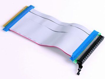 Райзер PCI-E 16X удлинитель гибкий шлейф майнинг для видеокарты Незаменим если нужно разнести видеокарты пода 677 фото