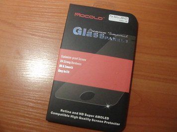 Mocolo Sony Xperia Z1 L39H 9H 2.5D противоударная пленка (оригинал, блистер пак) защитное стекло Mocolo против 3070 фото