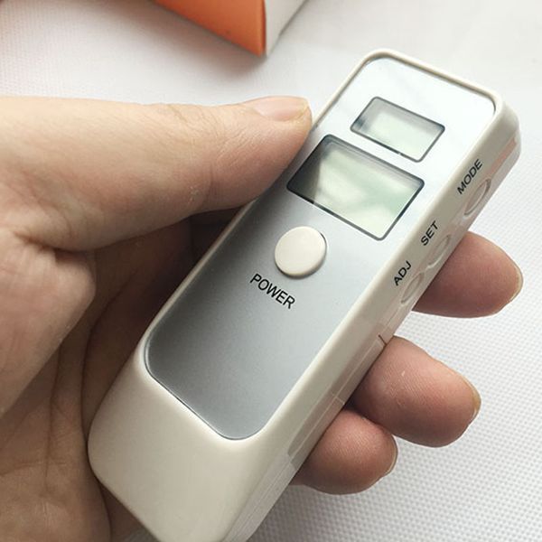 Алкотестер&nbsp;индивидуального использования, 2 LCD&nbsp;датчик температуры часы&nbsp;будильник 0054 фото
