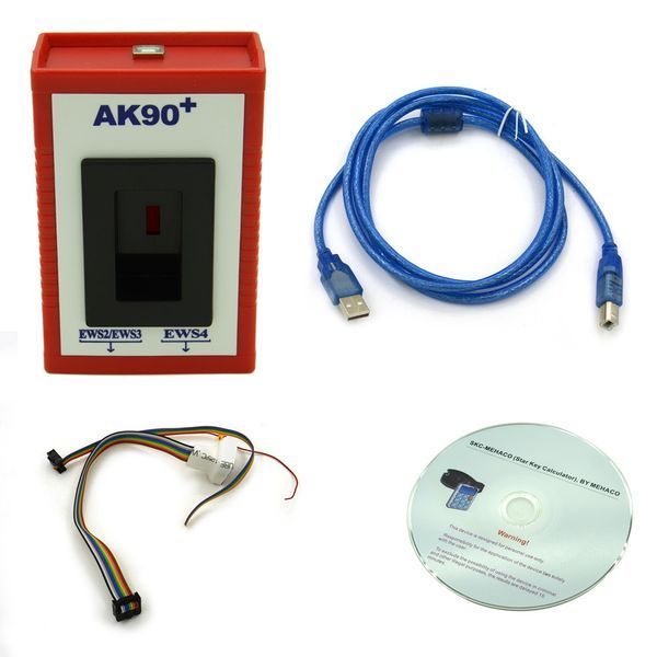 BMW AK90 программатор ключей для BMW EWS CAS (V3.19) корректор одометра БМВ key programmer EML 10030A или чип 4320 фото