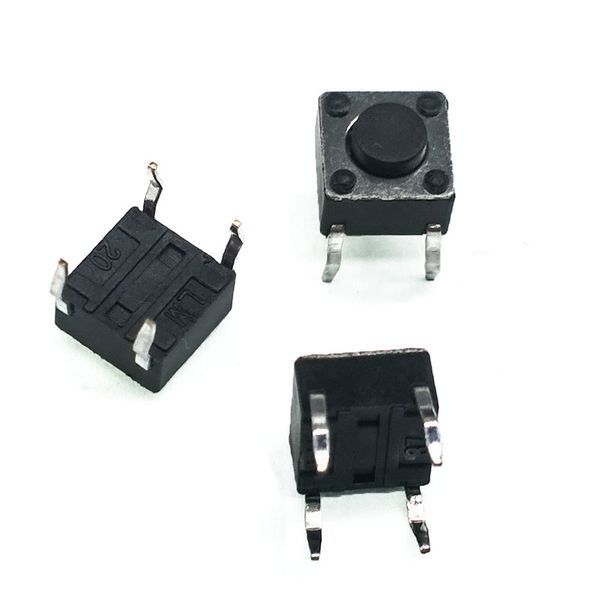 Кнопка 6*6*4.3мм тактовая 4Pin микропереключатель SMD 4 контакта Switch Momentary Tact push button клавиша 4527 фото