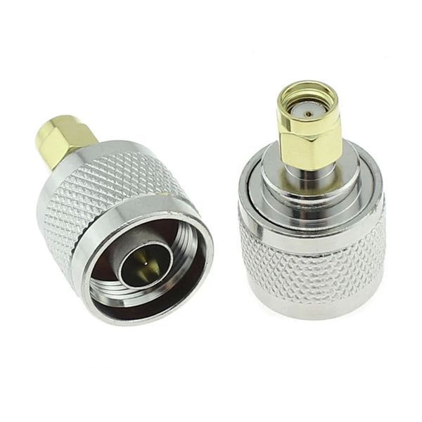 Переходник N Type Male (папа) - RP-SMA Male (папа) RF Coaxial Connector 6827 фото