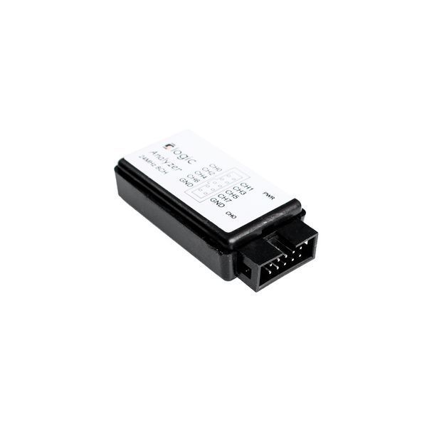 Saleae Logic Analyze анализатор протоколов CAN DMX-512 I2C I2S/PCM манчестер 1-Wire UART параллельный SPI UNI/ 3413 фото