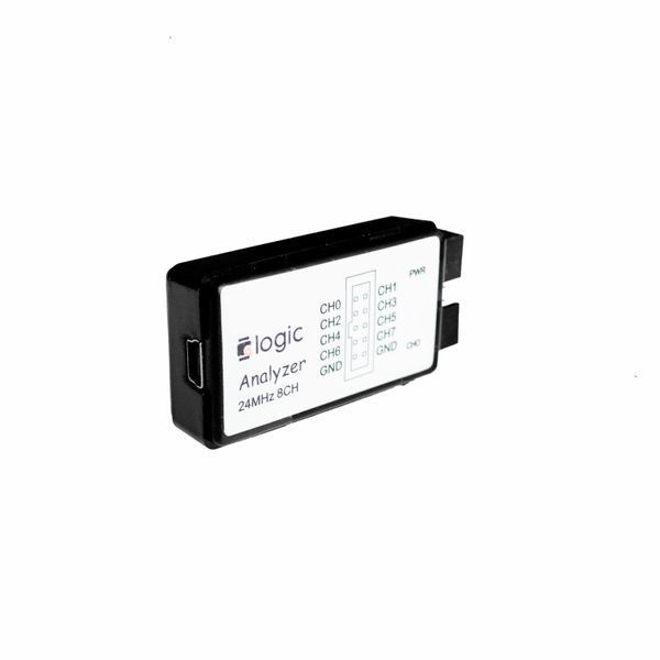 Saleae Logic Analyze анализатор протоколов CAN DMX-512 I2C I2S/PCM манчестер 1-Wire UART параллельный SPI UNI/ 3413 фото