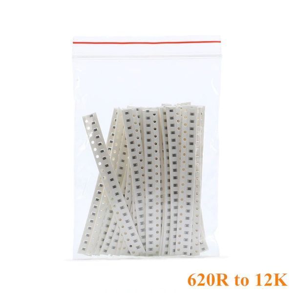 SMD 0603 резисторы (набор 500 шт 620R-12К) 5074 фото