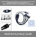 Многофункциональный 8в1 USB кабель программирования для ICOM Baofeng Vertex Kenwood HYT TYT YAESU MOTOROLA ICO 4749 фото 1