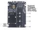 M2505A9-A адаптер перехідник (у корпусі) для SSD M.2 NGFF (B+M або B key) + mSATA під SATA 3.0 (2.5') інтерфейс 7122-2 фото 4