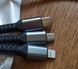 Универсальный кабель 3-в-1 для быстрой зарядки 100W 6A (1.2 м) USB на Type-C, Micro-USB, Lightning для iPhone, Samsung, Xiaomi Fast Charger Cable Car&nbsp; 8255 фото 5