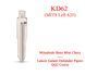 Keydiy жало KD № 62 (MIT8 Left 62#) Mitsubishi Lancer Galant Outlander Pajero Benz Mini Chery QQ3 Cowin лезвие 5707 фото 1