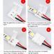 Коннектор (2 pin, 10 мм) соединитель LED 3528,5050 (12/24V) светодиодной ленты для подключения без пайки, 2-х 6432 фото 3