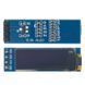 OLED дисплей графический SSD1306 I2C 0.91" (цвет синий) 128x32 Arduino AVR STM32 module blue LCD LED Display 5829 фото 4