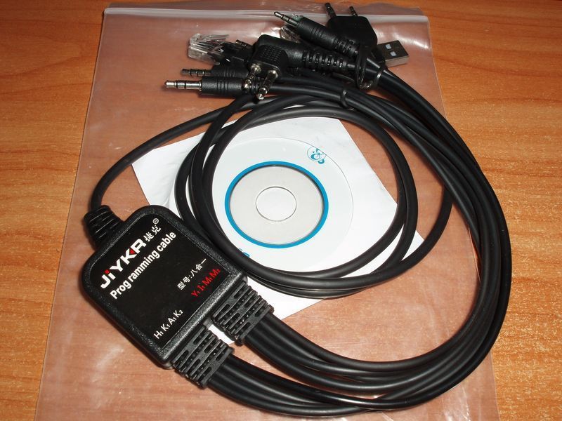 Многофункциональный 8в1 USB кабель программирования для ICOM Baofeng Vertex Kenwood HYT TYT YAESU MOTOROLA ICO 4749 фото