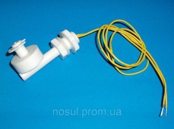Кутовий датчик рівня води рідини (горизонтальний) поплавцевий переривач 4792 фото