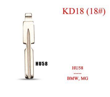 Keydiy жало викидне лезо ключа BMW MG (HU58) No 18 KD 18# 5664 фото