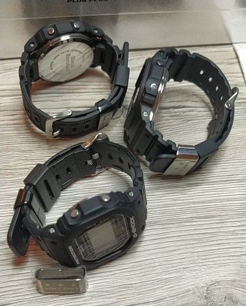 Кольцо держатель тренчик LOOP (23 мм) для ремешка Casio G-Shock метал серебро GA-110 GD-100 DW-5600 GG-1000 5801-2 фото