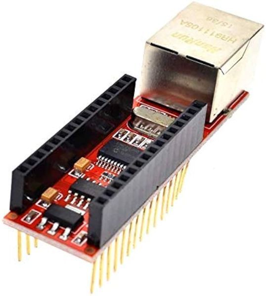ENC28J60 (V1.0 NANO) RJ45 Ethernet модуль щит сети под Arduino Nano 3.0 WEB Server на базе ENC28j60 + Arduino 5133 фото