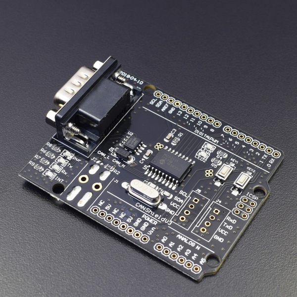 V3.0 MCP2515 CAN 2.0 шилд SPI (9 Pin SUB-D) UART IIC LED CAN BUS контроллер (5V) Controller Shield 4502-2 фото