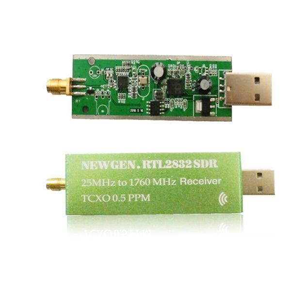Радиоприемник SDR RTL2832U R820T USB 2.0 (100 KHZ - 1.7 GHz) SDRSharp OpenWebRX HDSDR SDR-Radio Linrad GQRX SD 6649 фото