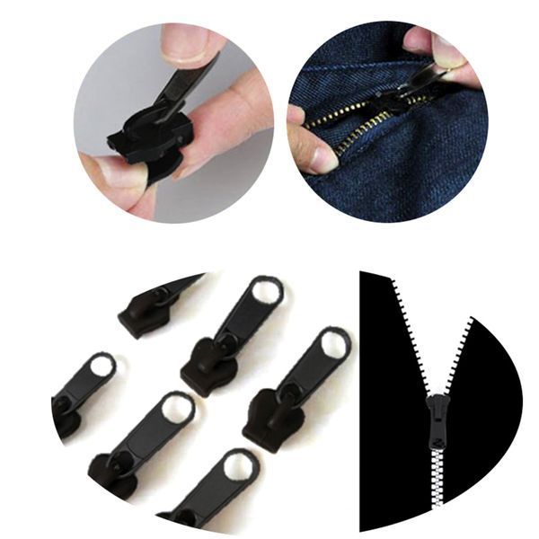 !!! УЦЕНКА !!! Собачка бегунок для молнии быстрый ремонт замена Fix a Zipper (молния), набор 6 шт 6056 фото