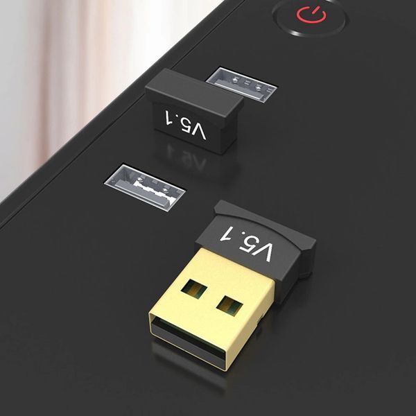 USB v 5.1 Bluetooth Dongle (AT8891) для компьютера ноутбука автомагнитолы Adapter Transmitter Receiver Audio 2 7356 фото