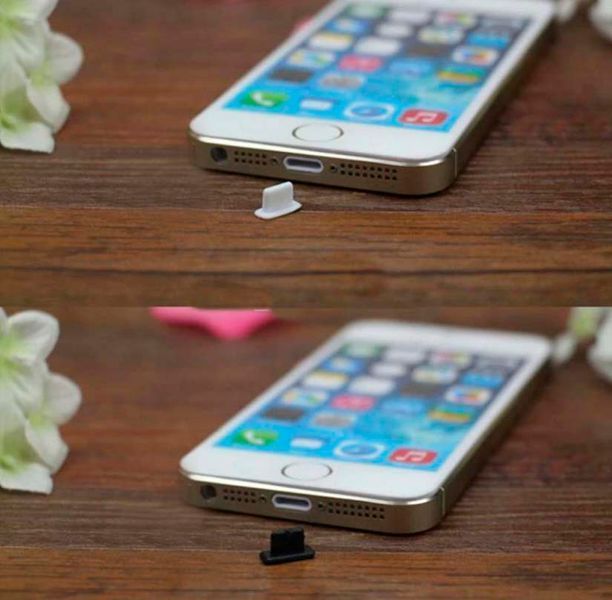 Заглушка для телефона на роз'єм microusb, заглушка для роз'єму під заряджання 4939 5311 фото