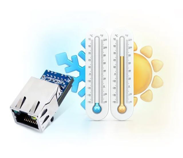 USR-K5 промышленный модуль TTL UART Ethernet Modbus RTU в Modbus TCP-IP компактный преобразователь интерфейсов для устройств IoT 5964-2 фото