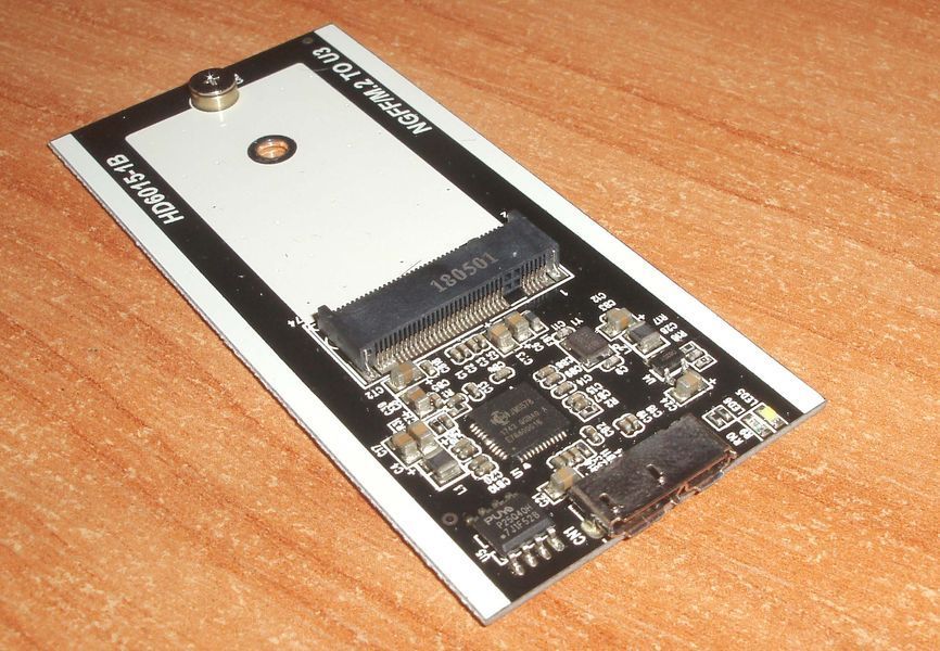Перехідник B M.2 NGFF SSD to USB 3.0 USB2.0 конвертер 5225 фото