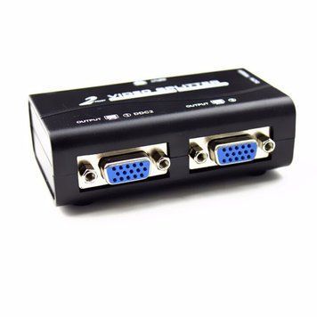 Сплітер VGA 2 портовий #2 активний 220 В (250 MHZ), (1 вхід &mdash; 2 виходи) 3801 фото