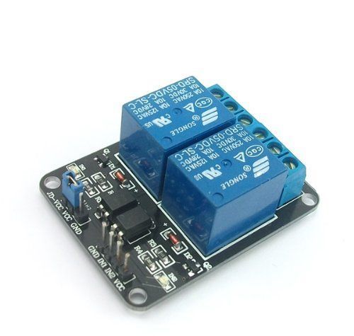Модуль реле 5V 2 канальний Arduino ARM AVR PIC DSP Electronic 10A SainSmart Relay Module Shield Модуль мо 2021 фото