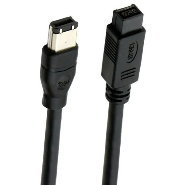 Кабель FireWire iLINK IEEE 1.8 м 1394a (6-pin) 400 male "папа" - FireWire 800 IEEE 1394b (9-pin) male "папа"&nbsp; Кабель призначений для під'єднання пристроїв з інтерфейсом FireWire 400 (IEEE 1394a, 6-контактний) до пристроїв із більш новим і швидким інтерфей 2572-3 фото