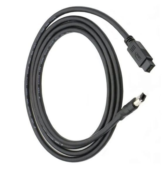 Кабель FireWire iLINK IEEE 1.8 м 1394a (6-pin) 400 male "папа" - FireWire 800 IEEE 1394b (9-pin) male "папа"&nbsp; Кабель призначений для під'єднання пристроїв з інтерфейсом FireWire 400 (IEEE 1394a, 6-контактний) до пристроїв із більш новим і швидким інтерфей 2572-3 фото